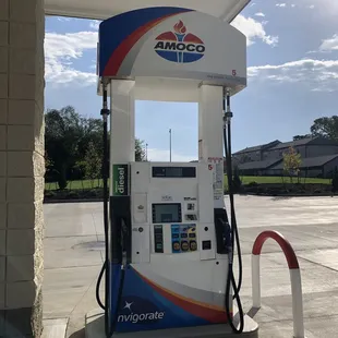 a gas station