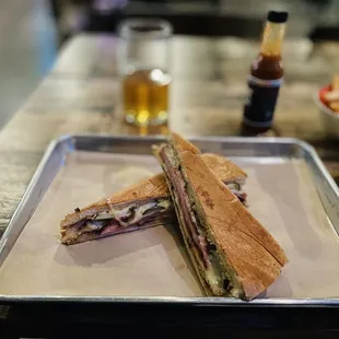 Pork belly cubano