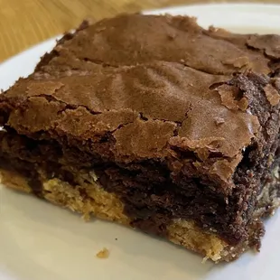 Cookie Stuffed Brownie