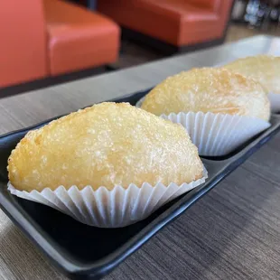 Deep fried pork dumpling