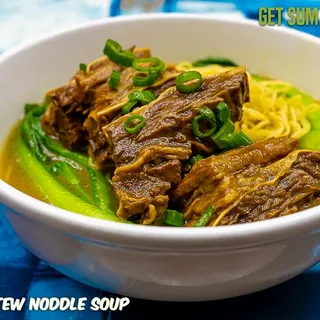 Special beef stew noodle soup