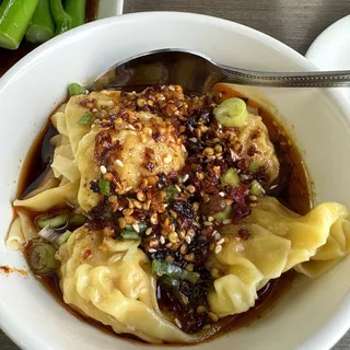 Pork Wonton in Chili Oil ()