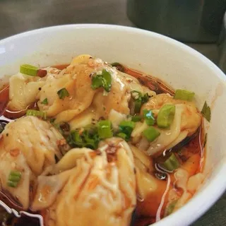 Shrimp Wonton in Chili Oil