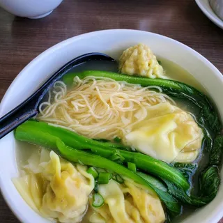 Shrimp Wonton Noodle Soup