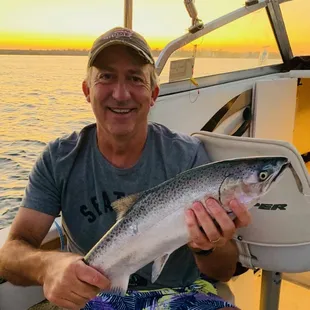 Me, with late summer 24&quot; Folsom king