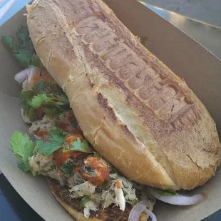 Spicy Crab sandwich