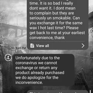 Still waiting for a call.