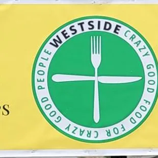 a sign for a restaurant