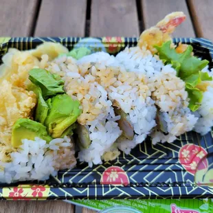 Shrimp tempura roll