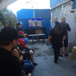Super Bowl Sunday with Famliy and Friends