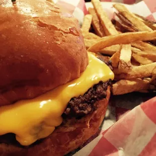 Delicious burger baskets!