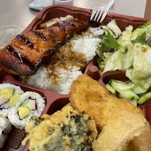 B-3 Salmon Bento Box