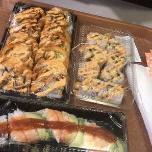 sushi and sashimi, sushi, sashimi, food