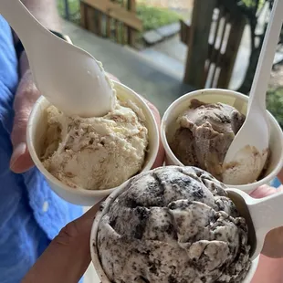 Oatmeal Cookie &amp; Brown Sugar Poptart, Cookies N Cream, and Chocolate PB Caramel Cookie
