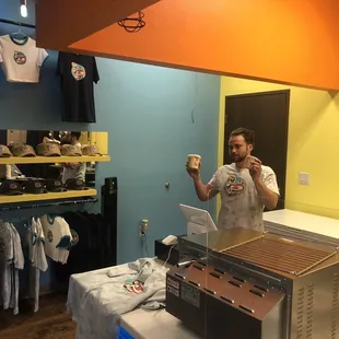 Got some swag and ice cream