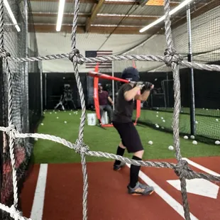 Great batter boxes and home plate