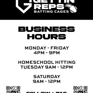 BUSINESS HOURS