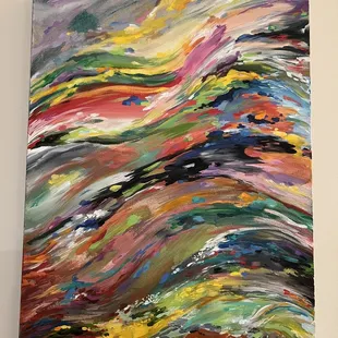 'Smush' by Rock Hill Artist, Molly Lastra, now in a private collection.