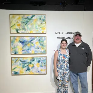 I had a unique photo op with the artist