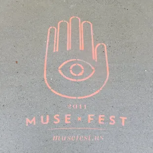 Sidewalk "Street" Art in front of Gettys Building