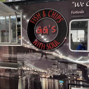 Food truck outside of my job