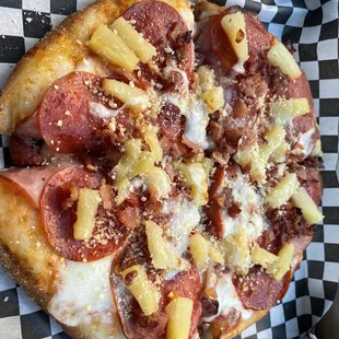 Personal Pineapple pizza