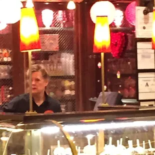 This is the rude and hostile lady