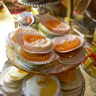 a variety of pastries