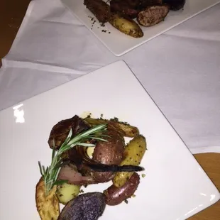 Fingerling Potatoes and Lamb