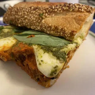 Spicy P on SESAME bread