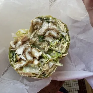 Chicken Caesar Wrap