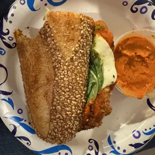 Spicy Chicken Sando