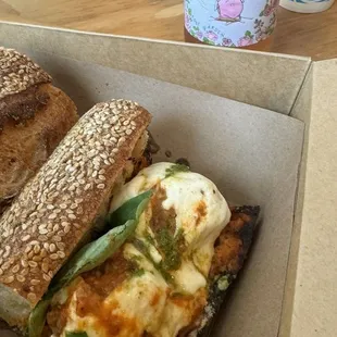 Impossible Meatball Sandwich