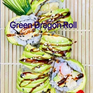 green dragon roll