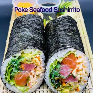 sushi and sashimi, food