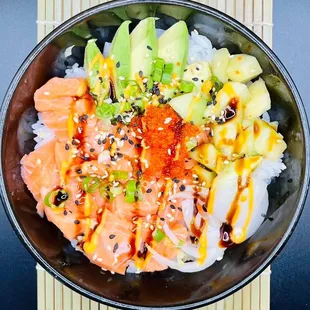 sushi and sashimi, food