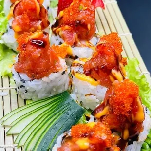 sushi and sashimi, food