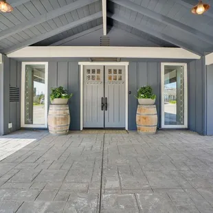 Craftsman style entry doors