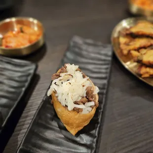 Bulgogi tofu pocket