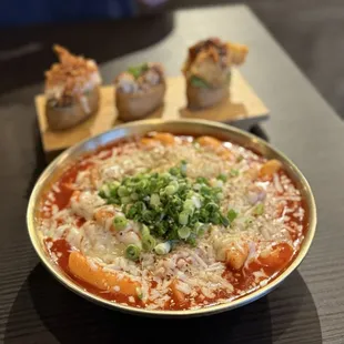 sushi and sashimi, food