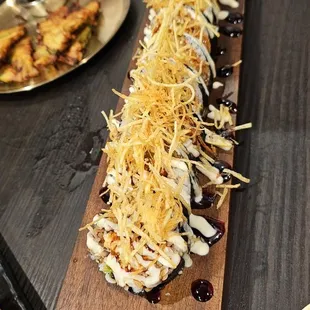 Spicy crab kimbab