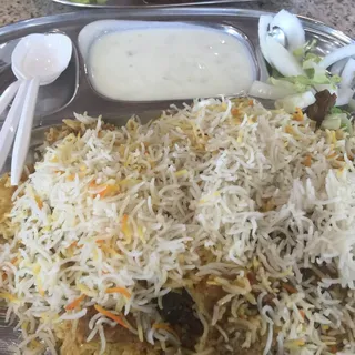 Goat biryani