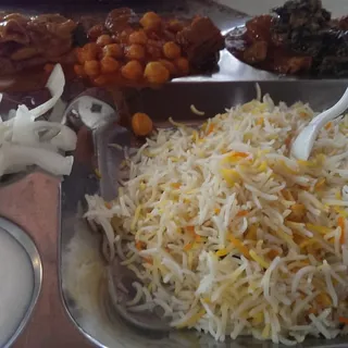 Meat thali