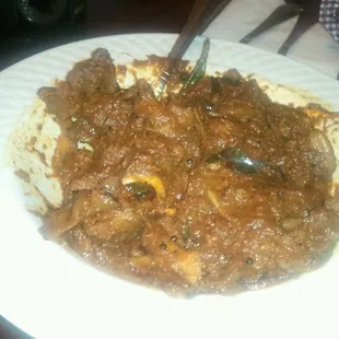 goat pepper fry... delicious