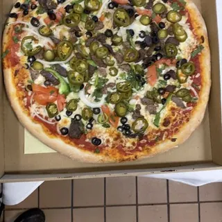 Afghani Pizza