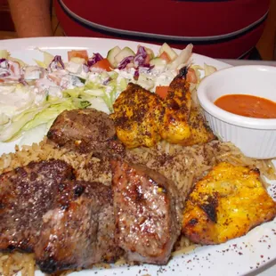 chicken &amp; lamb combo