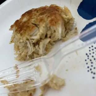 Amazing crab cake