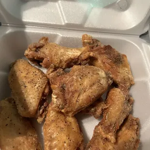 Lemon pepper wings