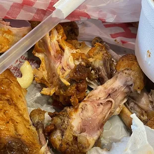 Undercooked wings