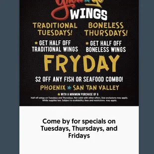 Specials
